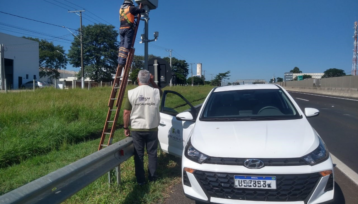 Em Marília, Ipem-SP verifica radar na rodovia SP-333